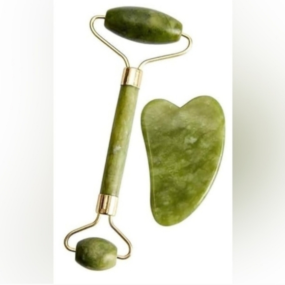 🔹️Jade Facial Roller and Gua Sha Set - Picture 2 of 7